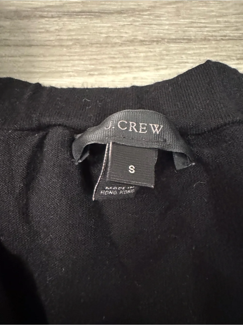 J. Crew Off-the-Shoulder Ruffle Sweater in Black Size Small